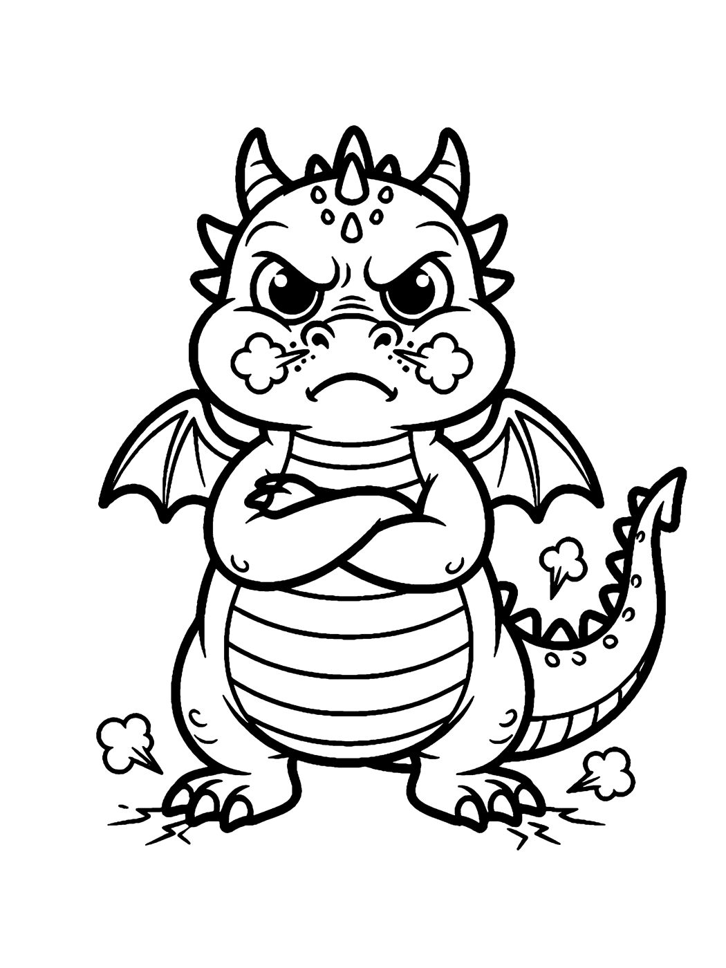 Grummel, der Wut-Drache