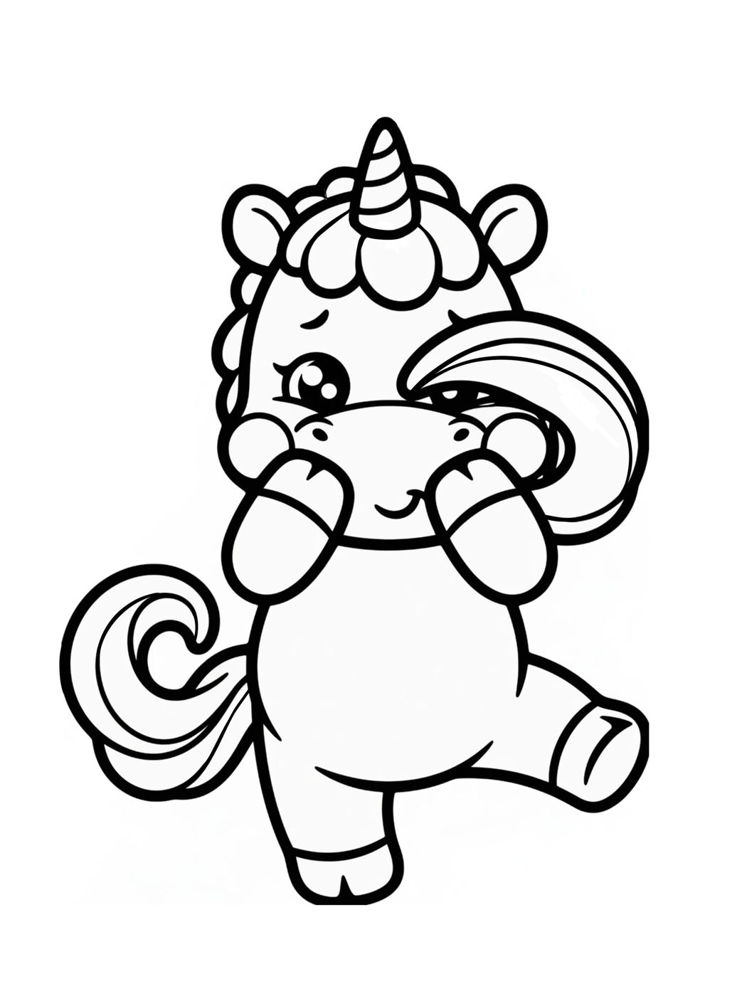 Glühli, das Scham-Einhorn